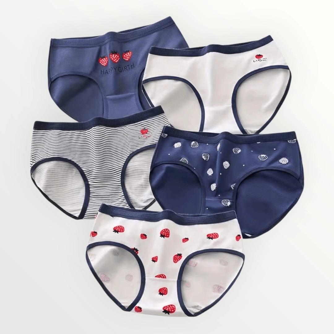 Genç%20Kız%20Desenli%20Pamuksu%20Yumuşak%20Külot