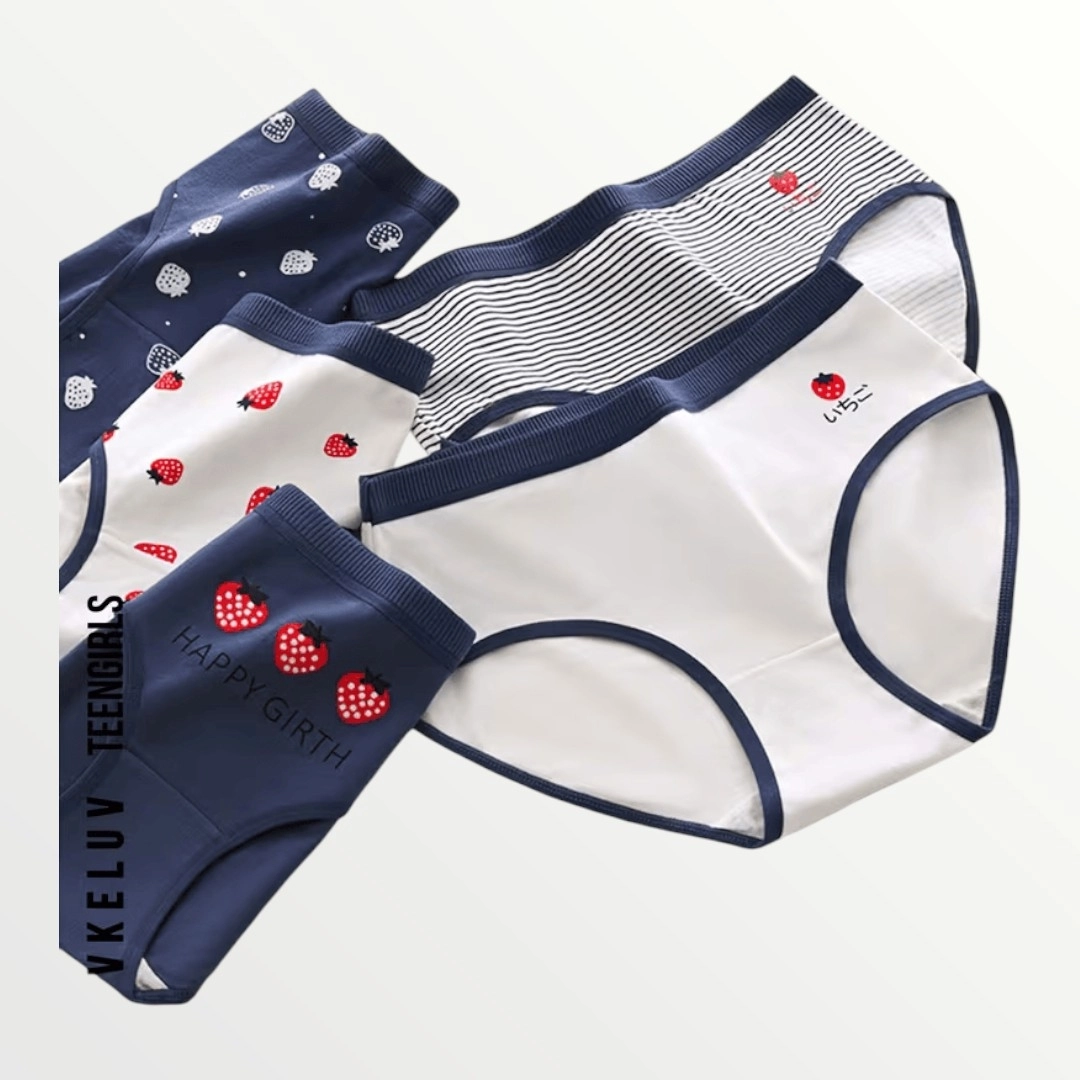 Genç%20Kız%20Desenli%20Pamuksu%20Yumuşak%20Külot