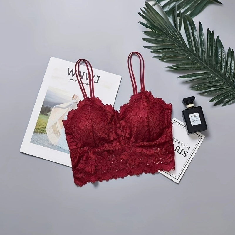 İnce%20Askılı%20Dantel%20Bralet%20Kırmızı%20Sütyen%20Büstiyer