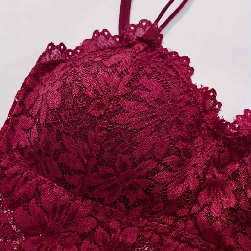 İnce%20Askılı%20Dantel%20Bralet%20Kırmızı%20Sütyen%20Büstiyer