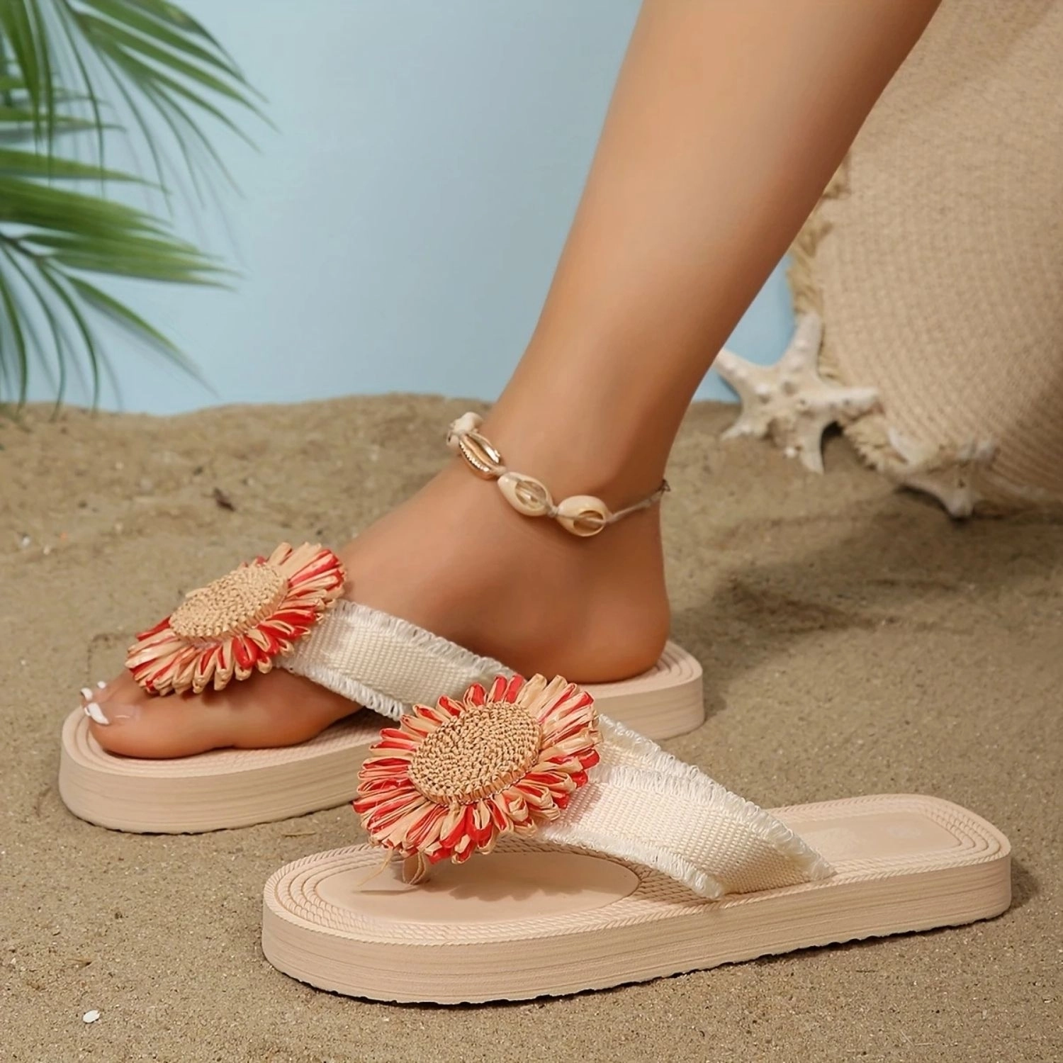 Papatyalı%20Parmak%20Arası%20Kadın%20Terlik