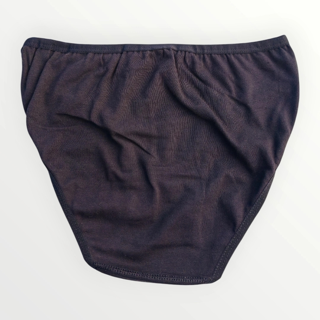 Tutku%20Elastan%20Düz%20Siyah%20Bikini%20İç%20Çamaşırı