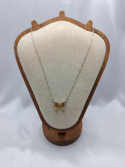 Kelebek Detay Çelik Kolye