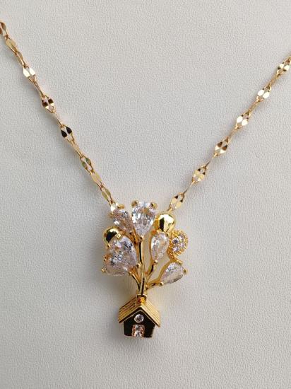 Up Filmi Detay Çelik Kolye