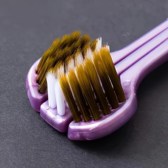 Üç Taraflı Diş Fırçası 3D Yumuşak Kıllı 4’lü Kutulu Set
