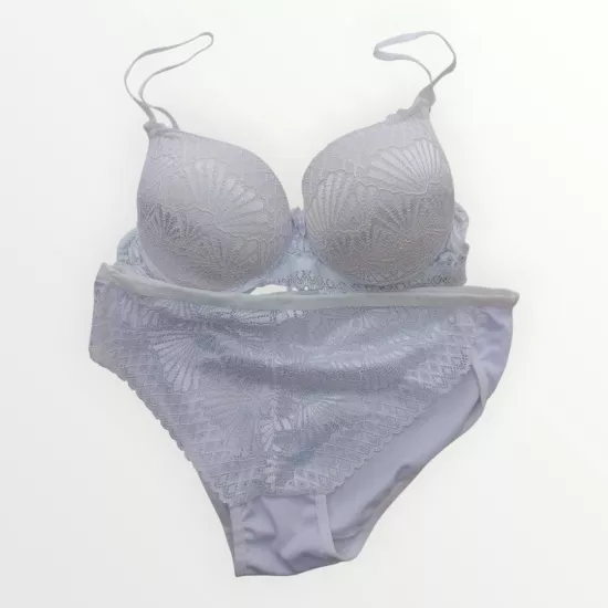 Nergiz Beyaz Pamuklu İç Çamaşırı Takımı