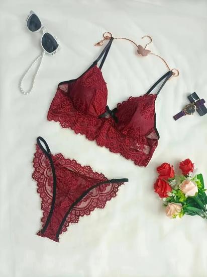 Dantel Detay Seksi İç Çamaşırı Seti