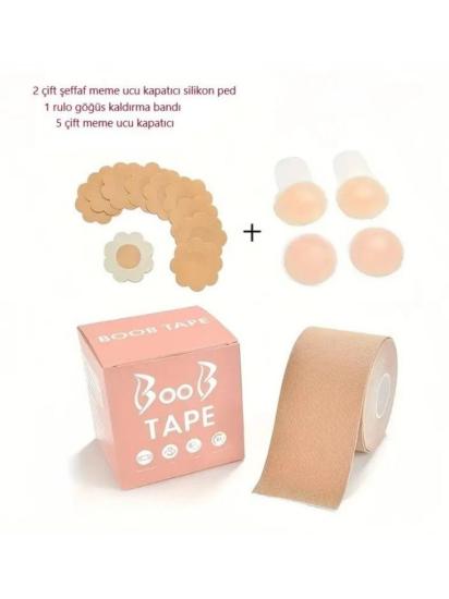Göğüs Dikleştirici Bant Seti Nipple Pad