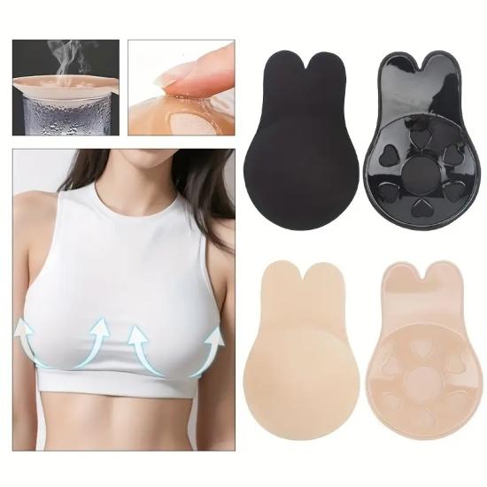 Kulaklı Nefes Alabilen Kaldırıcı Göğüs Pedi