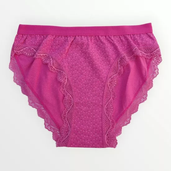 Tutku Işıl Puantiyeli 2’li Kombin Külot