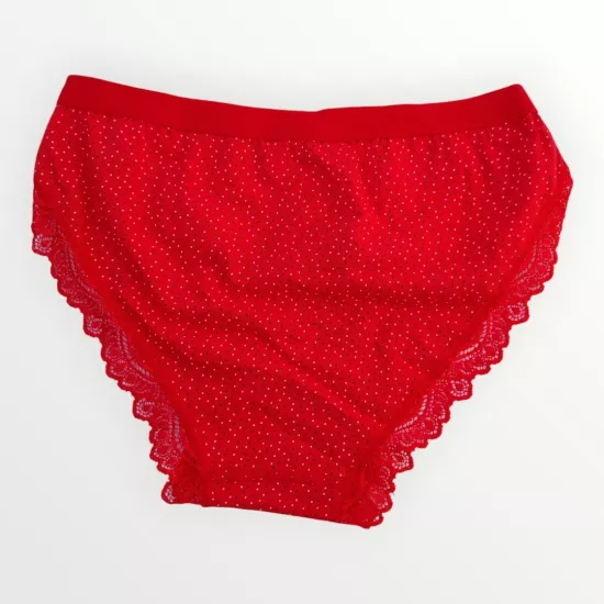 Tutku Işıl Puantiyeli Yakut İç Çamaşırı