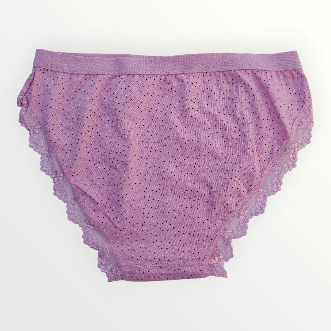 Tutku%20Işıl%20Puantiyeli%204’lü%20Kombin%20Külot